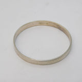 Charles Horner Sterling Silver Christening Bangle Bracelet Antique Art Deco