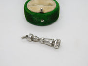 Sterling Silver Ju-Ju Doll Figure Charm Pendant Antique 1926 Birmingham Art Deco