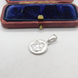 Sterling Silver Raphael's Cherub Charm Pendant Vintage c1970