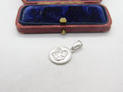 Sterling Silver Raphael's Cherub Charm Pendant Vintage c1970