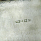 20th Century Sterling Silver Eton College Cigarette Case Antique 1919 Birmingham