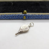 Sterling Silver Old Fashioned Fire Bellows Charm Pendant Vintage c1970