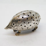 Sterling Silver Hedgehog Novelty Pin Cushion Vintage Birmingham