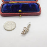 Sterling Silver Fat Controller Charm Pendant Vintage c1970