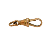 Victorian 9ct Rose Gold Dog Clip Clasp Findings Antique c1880s