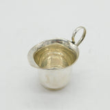 Art Deco Sterling Silver Small Cream Jug Antique 1922 Birmingham