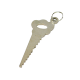 Sterling Silver Textured Hand Saw Charm Pendant Vintage c1970