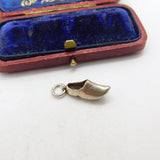 Sterling Silver Little Clog Charm Pendant Vintage c1970
