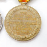 WWI British Army Service Medal Group 'DVR J Kampshall' South African Antique