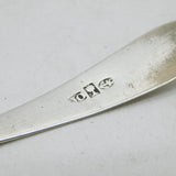 Greenock Scottish Provincial Sterling Silver Sugar Crusher Spoon James Orr
