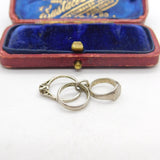 Sterling Silver Wedding & Engagement Rings Charm Pendant Vintage c1970