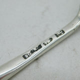 George III Sterling Silver Bone Marrow Scoop Spoon Antique 1776 London