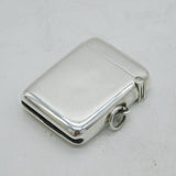 Edwardian Sterling Silver & Enamel St John's College, Cambridge Vesta Case