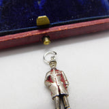 Sterling Silver Royal Beefeater Charm Pendant Vintage c1970