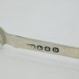 Aberdeen Scottish George IV Sterling Silver Sugar Tongs Antique James Robertson
