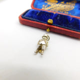 Sterling Silver John Bull Englishman Charm Pendant Vintage c1970