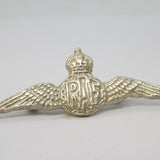 WWII-era Sterling Silver RAF Wings Sweetheart Brooch Pin Antique c1940