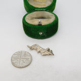 Sterling Silver Highland Dancer Charm Pendant Vintage c1970