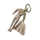 Sterling Silver Matador Charm Pendant Vintage c1970s