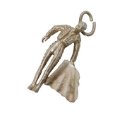 Sterling Silver Matador Charm Pendant Vintage c1970s