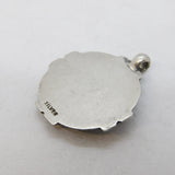 Sterling Silver & Gold Fronted Sporting Fob Medal Antique c1920s