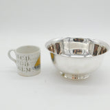 Tiffany & Co. Sterling Silver Curved Fruit Bowl Antique c1930s Art Deco