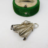 Sterling Silver Magician's Cloak Charm Pendant Vintage c1970