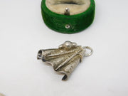 Sterling Silver Magician's Cloak Charm Pendant Vintage c1970