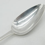 Irish George III Sterling Silver Crested Tablespoon Antique 1796 Dublin