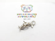 Sterling Silver Articulated 'Ballet Dog' Charm Vintage c1970