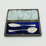 Victorian Boxed Silver Plated Breakfast Set Antique c1890 Walker & Hall