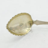 Marius Hammer Norwegian 830 Grade Silver Leaf Form Caddy Spoon Antique