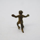 19th Century Cold Painted Vienna Bronze Miniature Monkey Figurine Antique