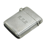 Edwardian Sterling Silver Vesta Case Antique 1902 Birmingham