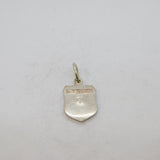 Sterling Silver 'Austria' Enamel Shield Travel Souvenir Charm Vintage c1970s