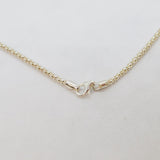 Sterling Silver Popcorn Chain Necklace Contemporary c2000's