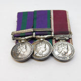 Elizabeth II Miniature Dress Medal Group Northern Ireland, Malaya Etc Vintage