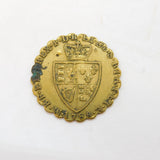 King George III Novelty Spade Guinea Style Gaming Counter Coin Antique