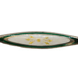 Sterling Silver Colourful Enamel Floral Brooch Antique 1912 Birmingham