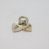 Sterling Silver Annie Haak Initial E Hearts Studio Charm Pendant Modern c2010s