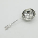 Sterling Silver Novelty Cockerel Chicken Tea Strainer 1939 Sheffield Antique
