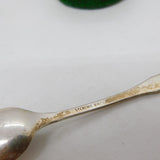 Sterling Silver Colourful Enamel Bermuda Souvenir Spoon Vintage c1970