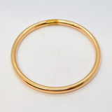 Victorian Rolled Gold Cuff Bangle Bracelet Antique c1880s