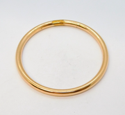 Victorian Rolled Gold Cuff Bangle Bracelet Antique c1880s