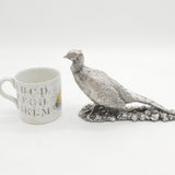 Country Artists Sterling Silver Large Pheasant Figurine Vintage 2001 Birmingham