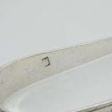 Channel Islands Georgian Sterling Silver Sugar Tongs Antique c1820
