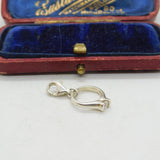 Sterling Silver Engagement Ring Charm Pendant Vintage c1970