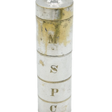 Victorian Silver Plated Travelling Combination Spice Tower Antique c1880s