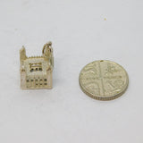 Sterling Silver Tower Of London Charm Pendant Vintage c1970