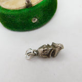 Sterling Silver Shakespeare the Bard Charm Pendant Vintage c1970